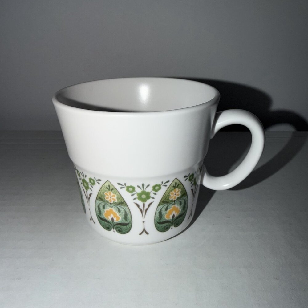 Vintage Coffee Cup Noritake Progression Palos Verde 9020 Tea Green